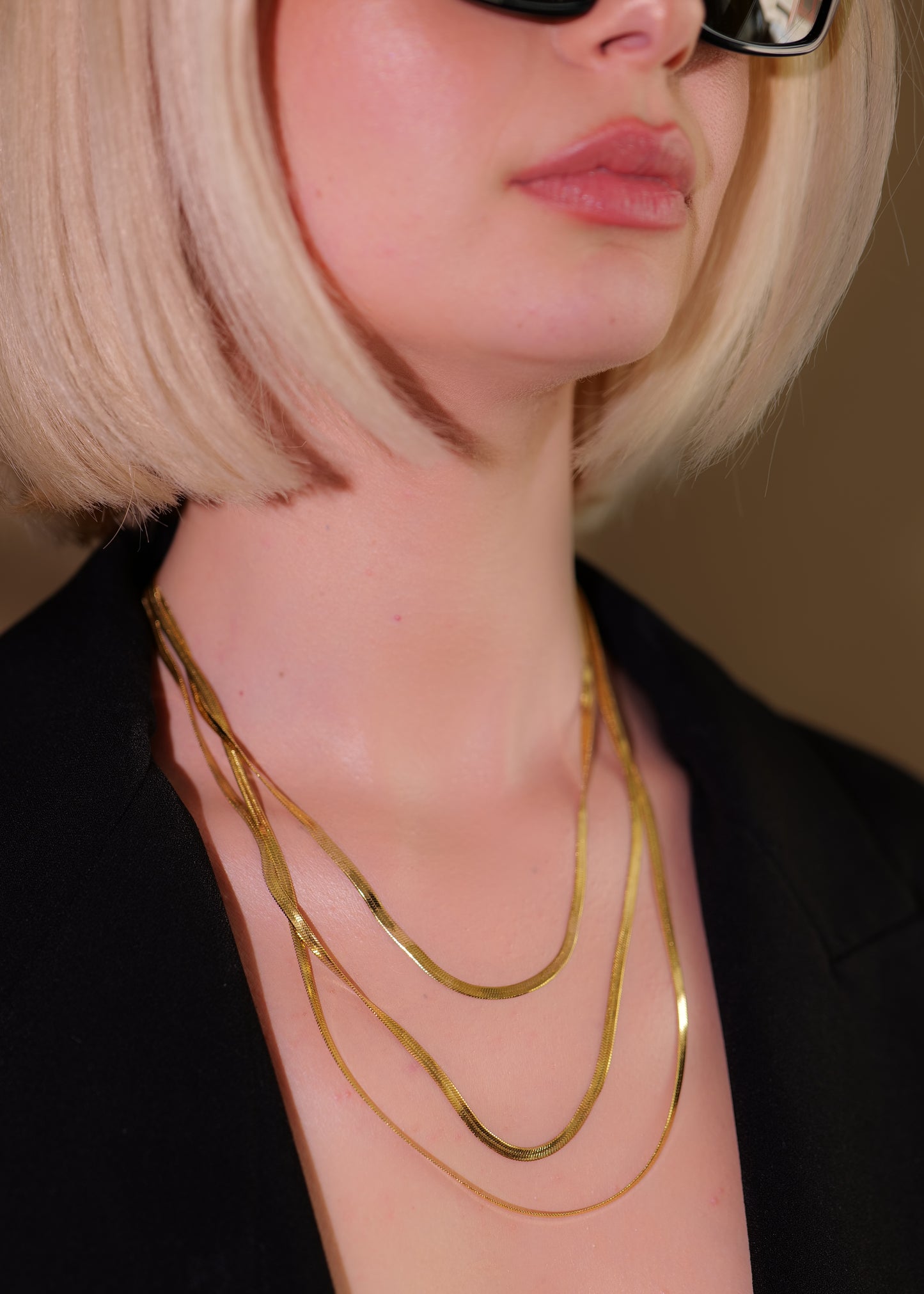 TRIPLE MINIMAL NECKLACE