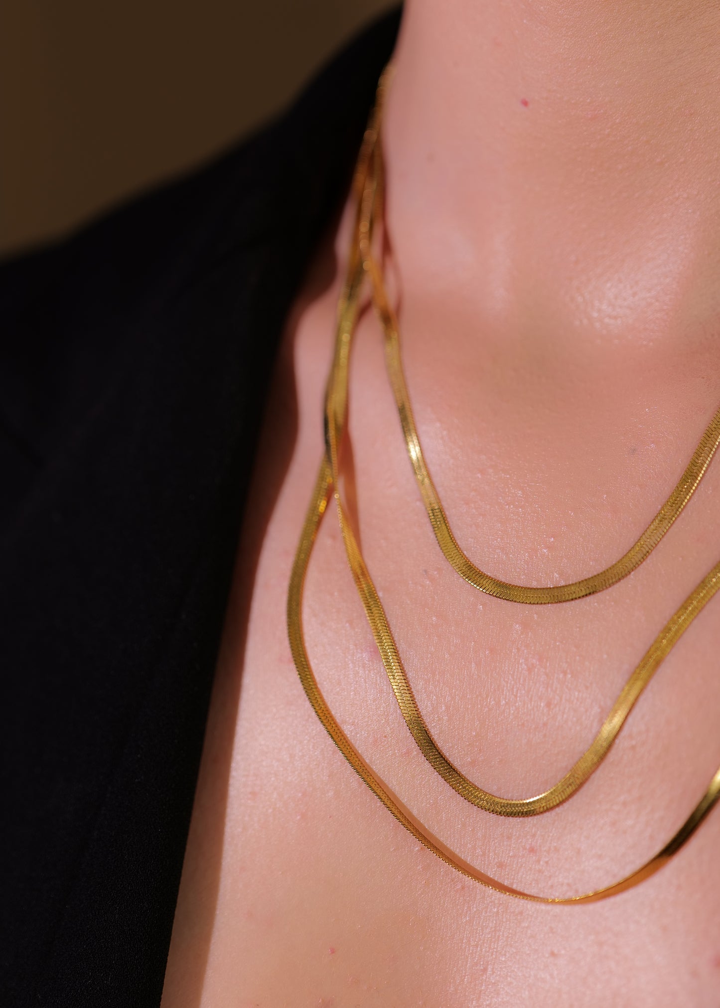 TRIPLE MINIMAL NECKLACE