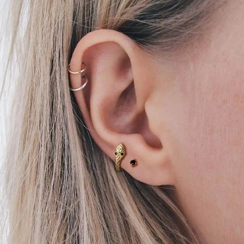 SNAKE EARRINGS